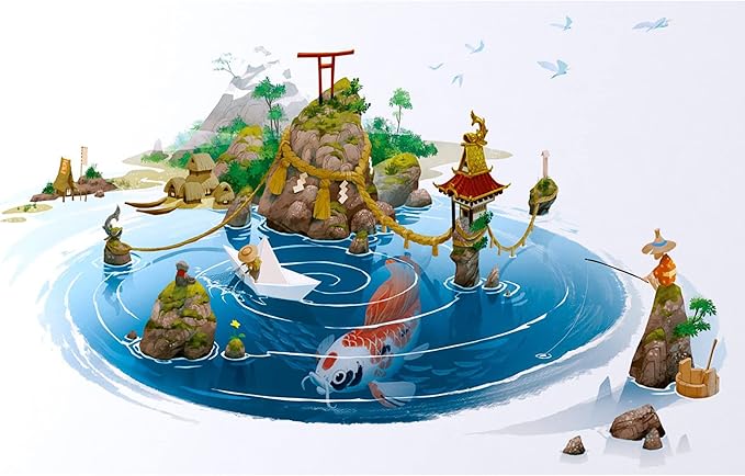 Namiji: Tokaido Universe Strategy Board Game for 2-5 Players Ages 8+, 45 Min Playtime by Funforge