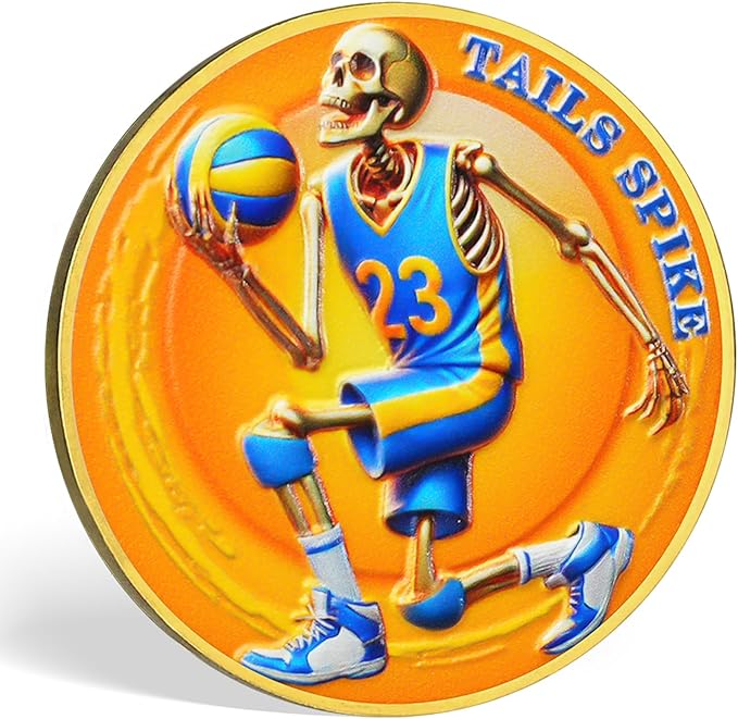 Memento Mori Coin Momento Mori Coin Skull Coin Stoic Gifts Memento Mori Calendar Living Memento Mori Amor Fati Coin (Skeleton Decision)