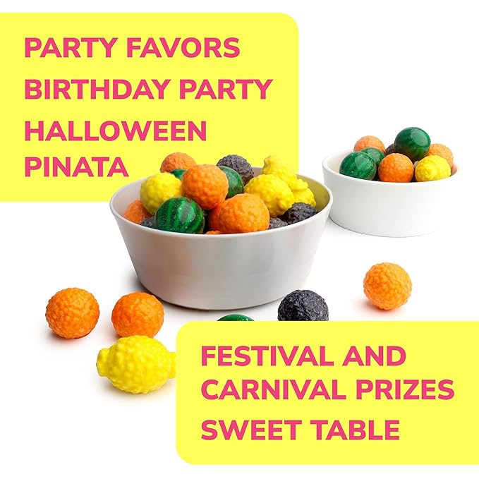 Seedlings Gumballs for Kids - 1.7lb Seedling Original Gum - Fruit Shaped Gumballs - Chewing Bubble Gum for Kid - Colored Gum Balls