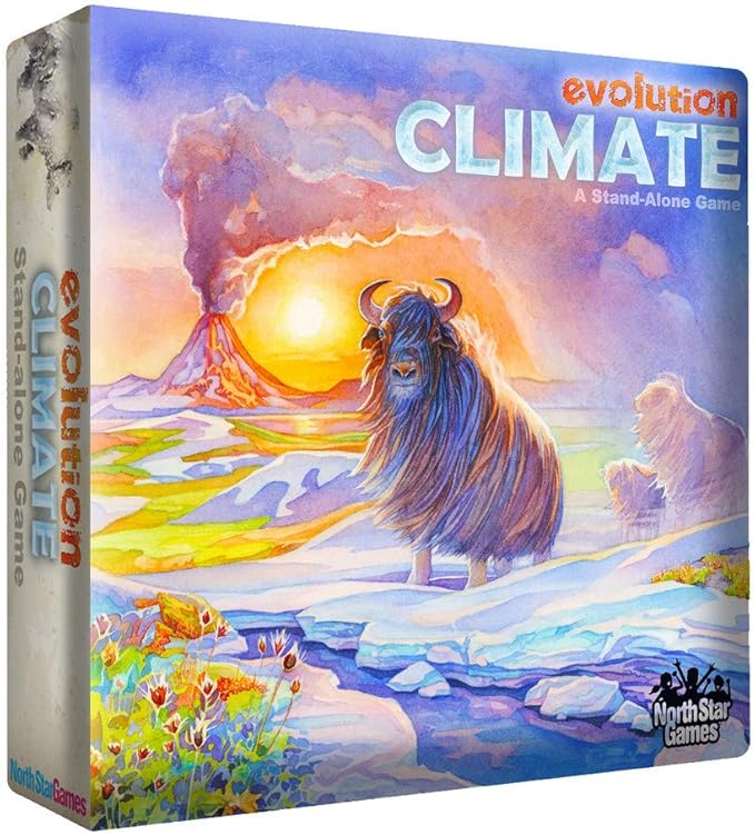 Northstar Game Studio - Evolution Climate Board Game - Includes Climate Expansion | Create Species in This Strategy Game for Adults, Teens and Families | 2-6 Players, Age 12+