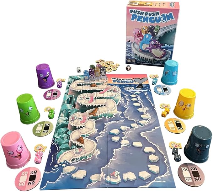 Wacky Wizard Games: Push Push Penguin The Board Game