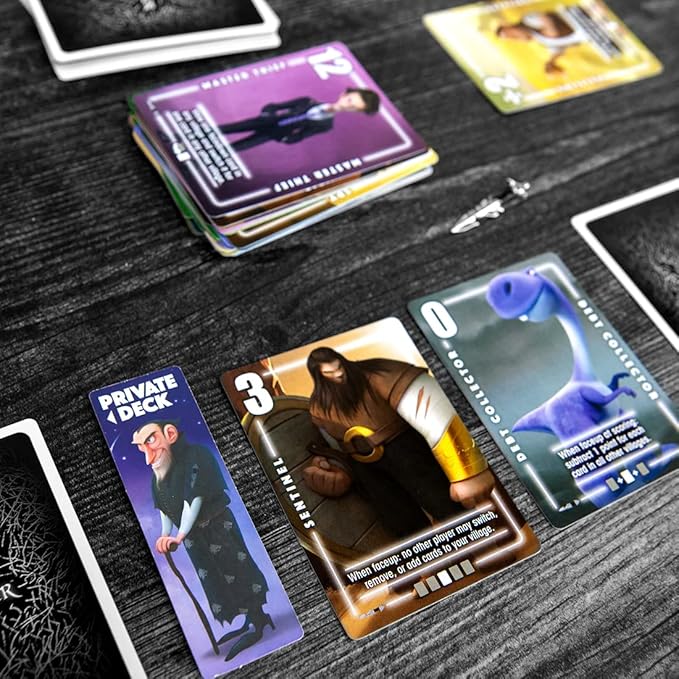 Silver Dagger, Fun, Competitive, and Strategic Card Game, Fun for Family Game Night