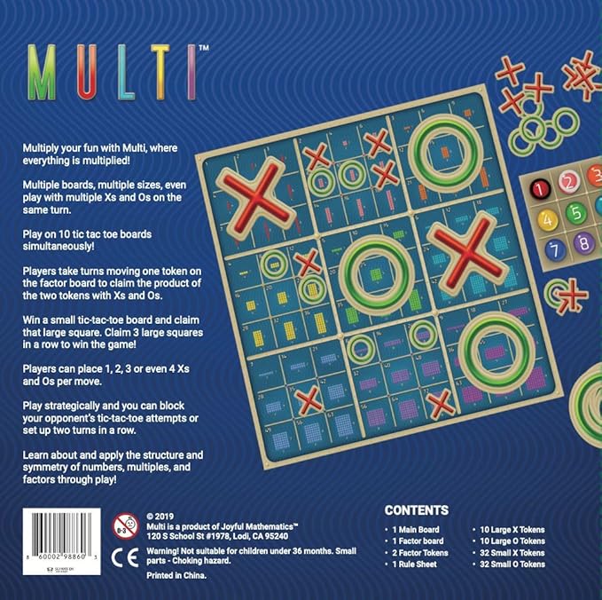 Joyful Mathematics Multi Board Game