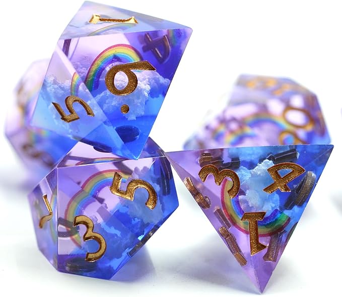 Dungeons and Dragons Game Dice,D&D Dice Set,DND Dice Gift Set for Role Playing Table Games