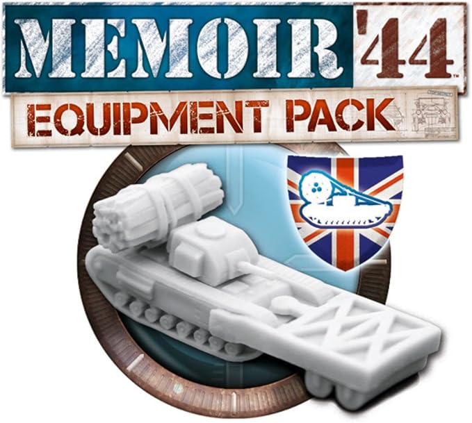 Memoir '44 Equipment Pack Board Game EXPANSION - Unleash the Power of WWII Weapons! Strategy Game for Kids & Adults, Ages 8+, 2 Players, 30-60 Minute Playtime, Made by Days of Wonder