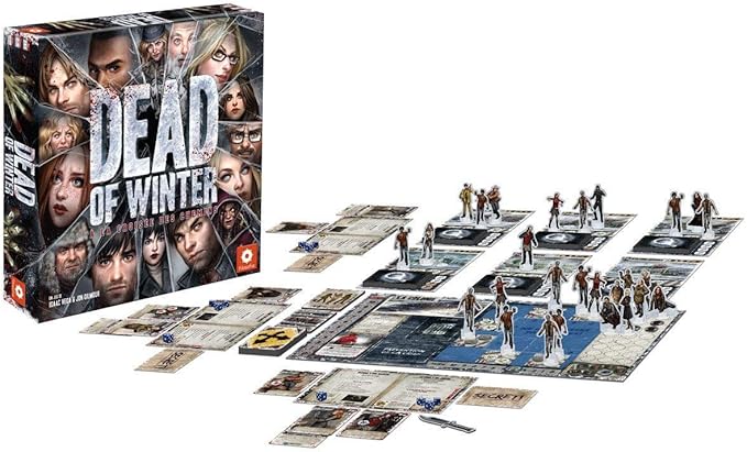 Dead of Winter - Post-Apocalyptic Survival Strategy Board Game for 2-5 Players Ages 13+, by Plaid Hat Games