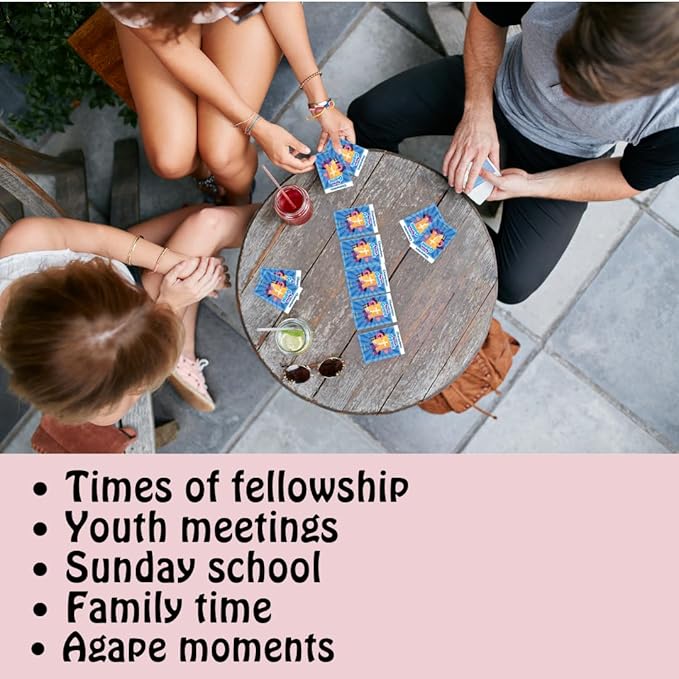 Fun Bible Trivia Challenge Came for Families, Fellowships and Bible Study - a Great Christian Gift to Master Bible