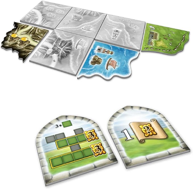 Games Isle of Skye from Chieftain to King Big Box Board Game | Fast-Paced Tile Placement Strategy Game for Adults and Kids | Ages 8+ | 2-5 Players | Average Playtime 60 Minutes | Made