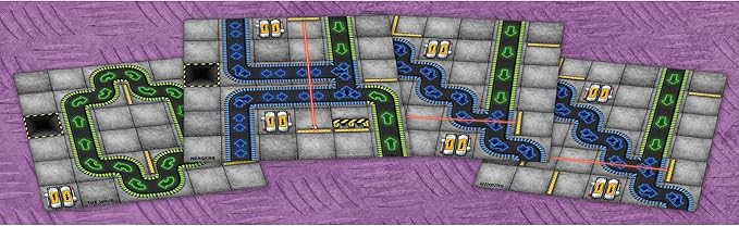 Renegade Game Studios: Robo Rally - Master Builder Expansion - Strategy Programmed Movement Board Game, New Grids, Ages 12+, 2-6 Players, 45-90 Min
