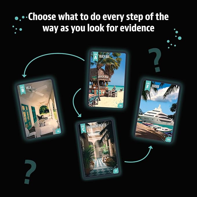 Thames & Kosmos Masters of Crime: Rapture | Murder Mystery Game | Pop Star | Who-Dun-It | Co-op Game | 1+ Players | Ages 16+