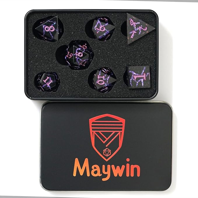 Dungeons and Dragons Dice,D&D Dice Set,DND Dice Gift Set for Role Playing Table Games