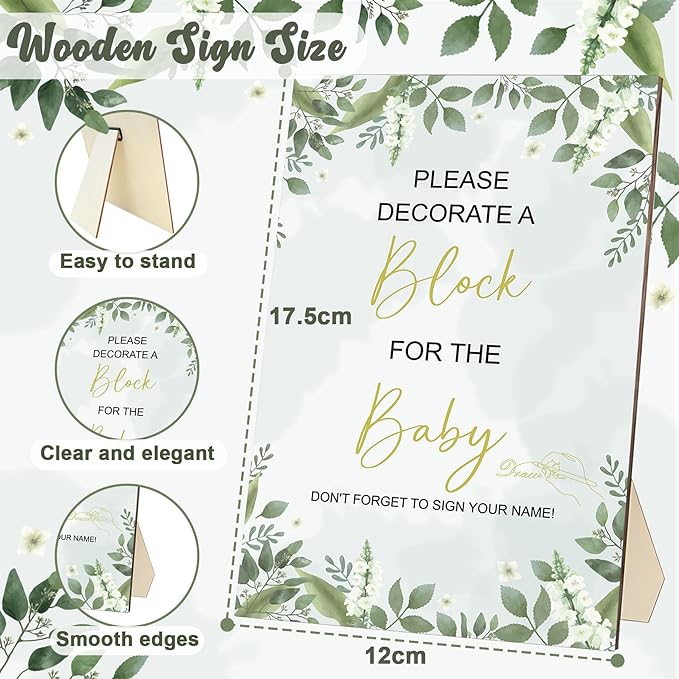 78 PCS Fun Baby Shower Games Sign Kit，Unique Baby Shower Ideas，Funniest Baby Shower Games Ever ，A Game Where You Can Draw to Your Heart's Content，Suitable for Baby Shower Games Boy and Girls