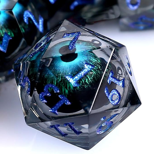 DND Dice Set, Dragon Eye Dice for Dungeons and Dragons Dice Role Playing Table Games