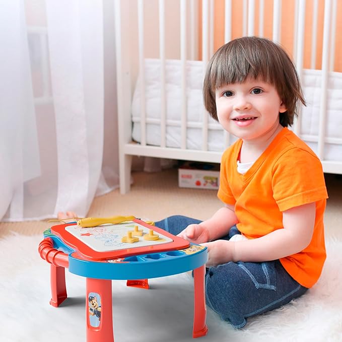 Lollipop Paw Patrol Magnetic Drawing Board - Limitless Creativity with Easy Erasing - Mess-Free Fun, Smart Storage, and Kid-Friendly Design for Creative Adventures - Blue Color