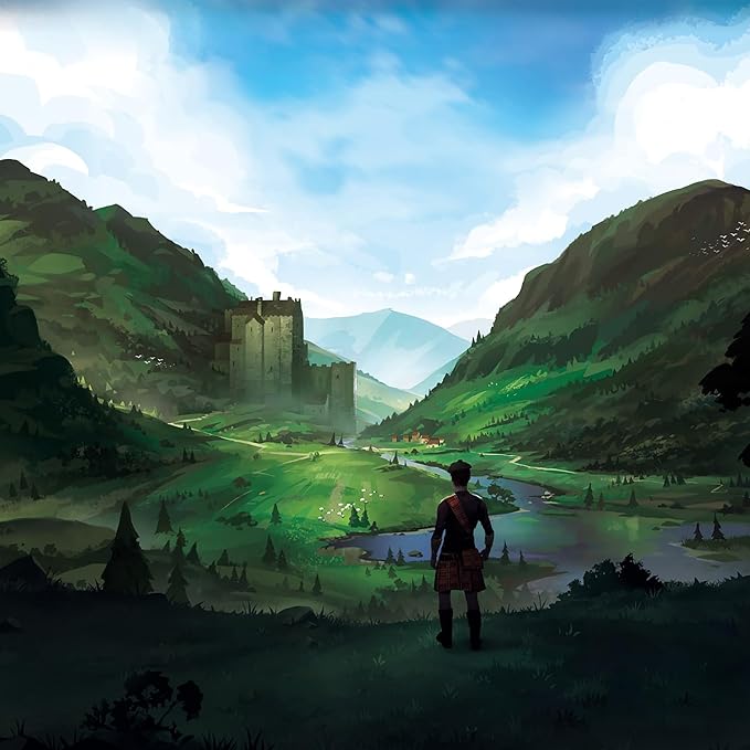 Hutter Trade: Glen More II: Chronicles - Board Game, Scottish History, Clan & Village Building, Resource Management & Development, Age 12+, 2-4 Player