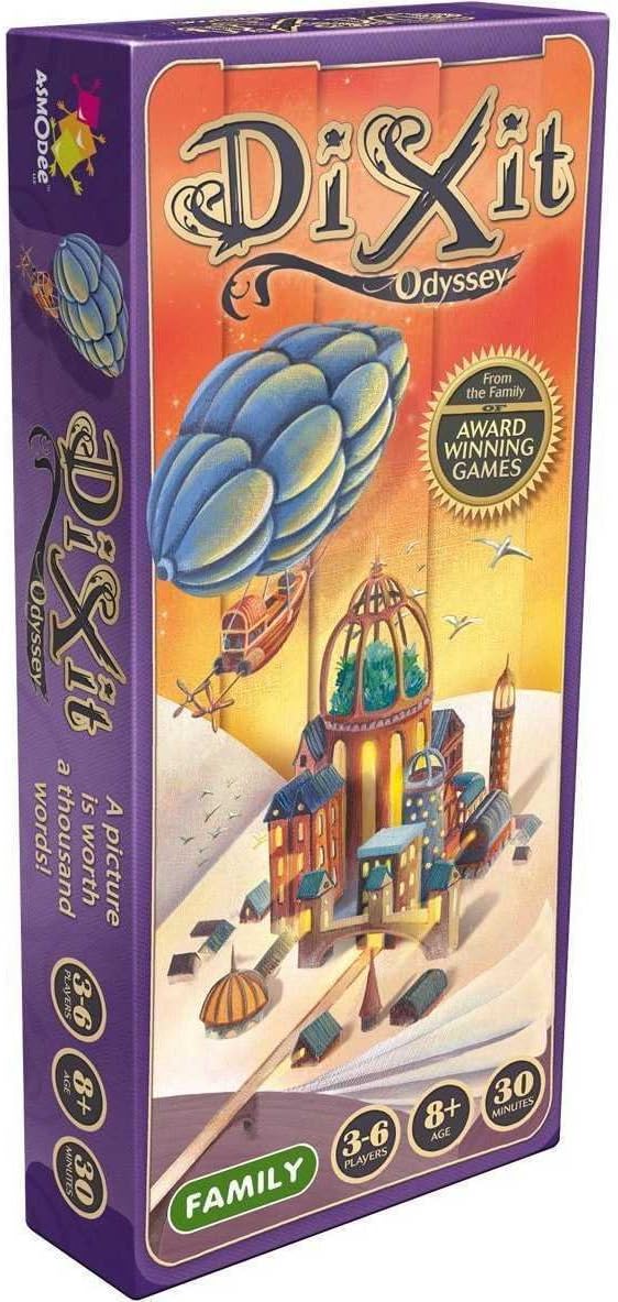 Dixit Odyssey Board Game EXPANSION - Enrich Your Imagination with 84 New Cards! Creative Storytelling Game, Fun Family Game for Kids & Adults, Ages 8+, 3-6 Players, 30 Min Playtime, Made by Libellud