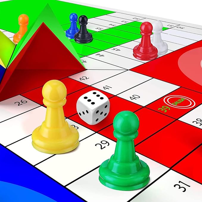 Hestya 96 Pcs Board Game Pieces Multicolor Plastic Pawn Pieces for Board Chess Components 1 Inch Pawns Tabletop Markers Arts and Crafts