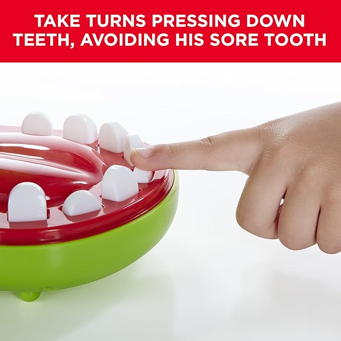 Hasbro Gaming Crocodile Dentist Kids Board Game, Ages 4 And Up (Amazon Exclusive)