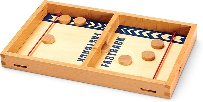 Tabletop Game, Travel Size Version, 2-Player Disc Slinging Game, Mini Fastrack by Blue Orange Games