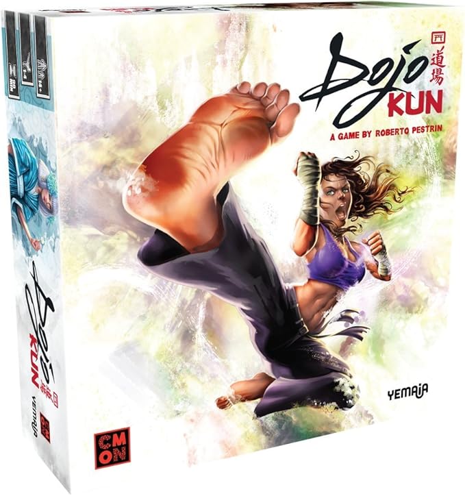 CMON Dojo Kun Strategy Board Game