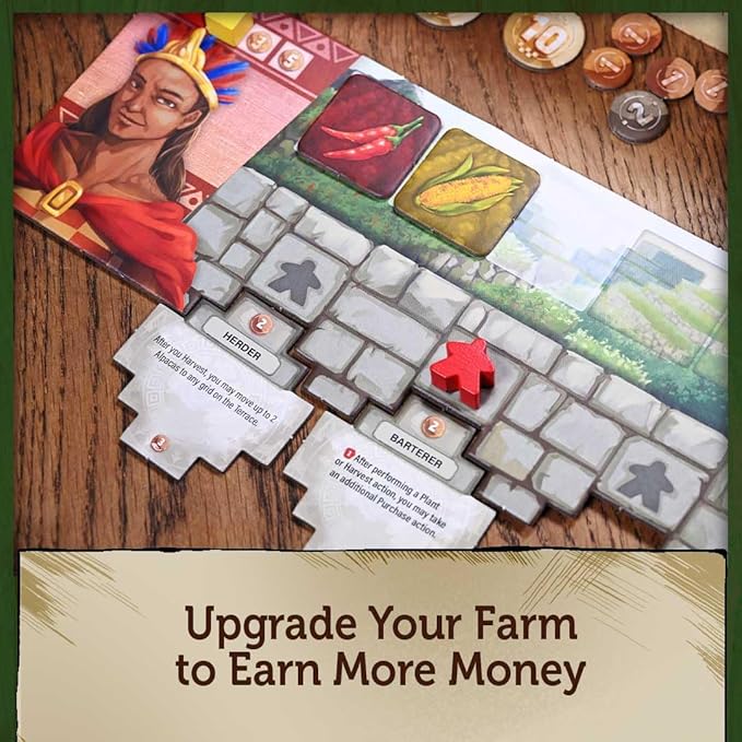 Northstar Game Studio Sacred Valley Board Game | Easy to Learn Farming Game for Adults, Kids & Families | 3-5 Players - 60 mins - Age 8+