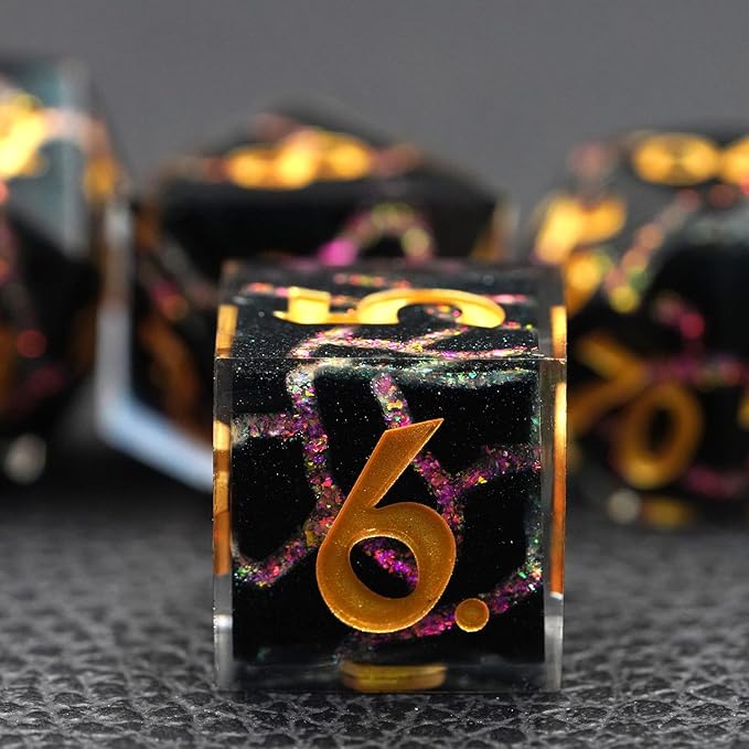 Dungeons and Dragons Game Dice,D&D Dice Set,DND Dice Gift Set for Role Playing Table Games