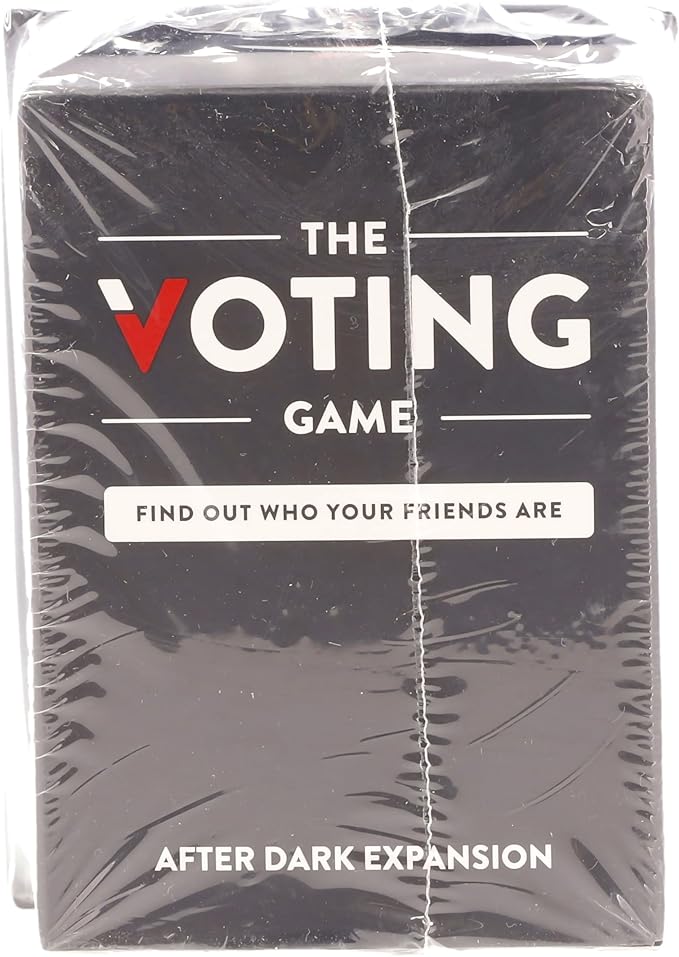 The Voting Game + After Dark Expansion Set - The Hilarious Adult Party Game About Finding Out Who Your Friends are - Perfect for College Students, Fun Parties & Board Games Night with Your Group