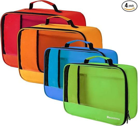 4 PCS Toys Storage Bag, Classic Bricks Building Set Storage Bag, Toy Organizer Bags for Building Toys, Puzzles, Large X Large Size