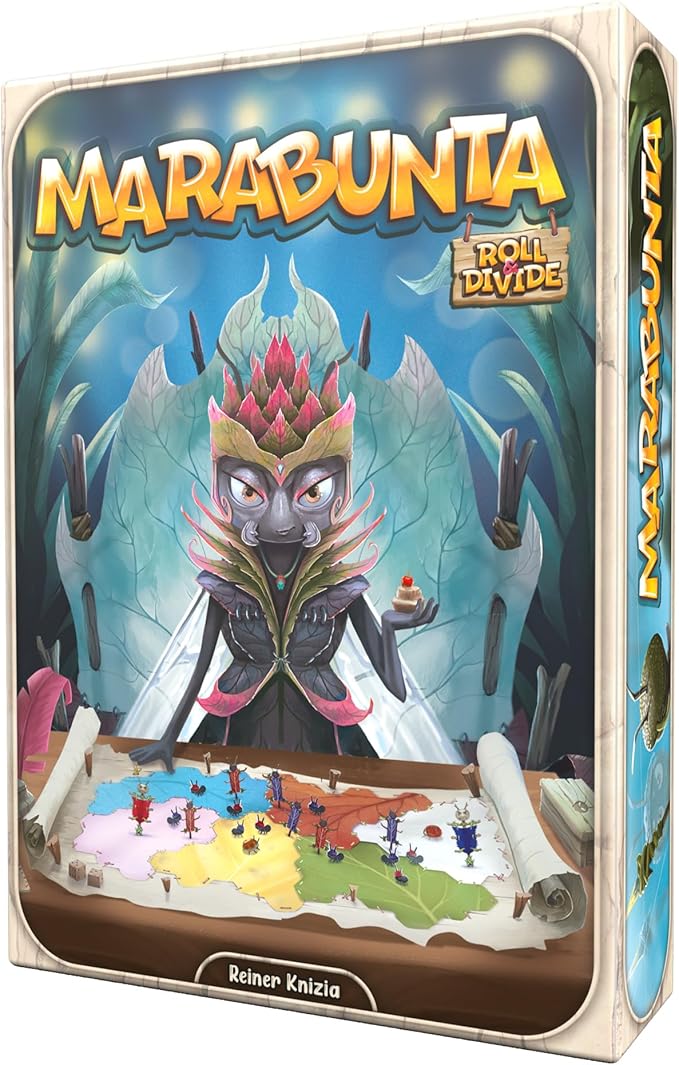 Marabunta Board Game - A Strategy Game of Ant Colony Domination! Fun Family Game for Kids & Adults, Ages 10+, 2 Players, 30 Minute Playtime, Made by Space Cowboys