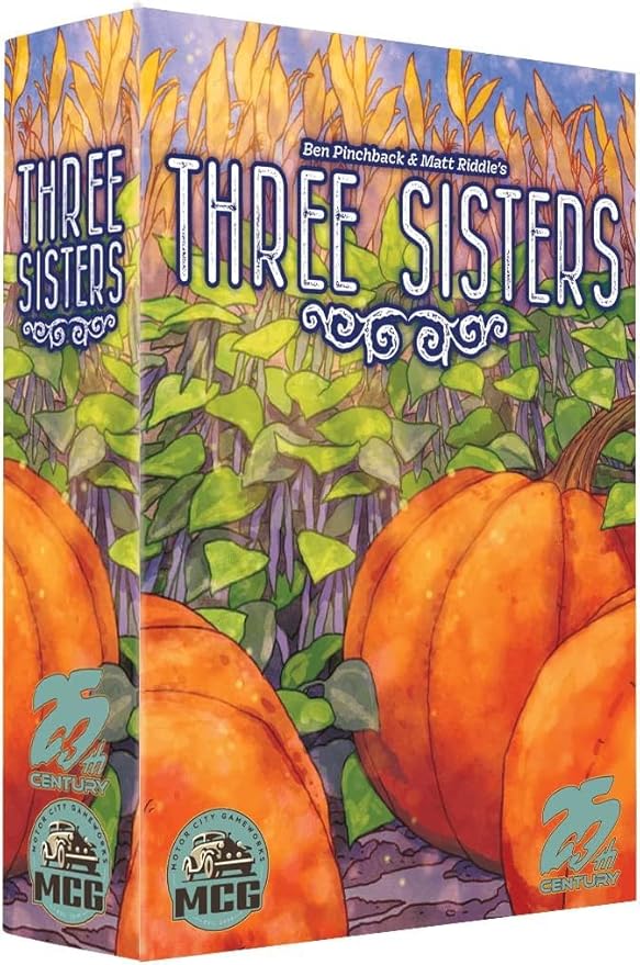 Three Sisters , A Strategic Roll and Write Board Game About Gardening - 25th Century Games