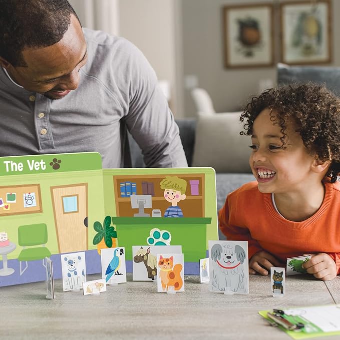 Peaceable Kingdom Get Ready for Kindergarten Learning Around Town – Kindergarten Readiness Activity Set for Kids Ages 4 & Up