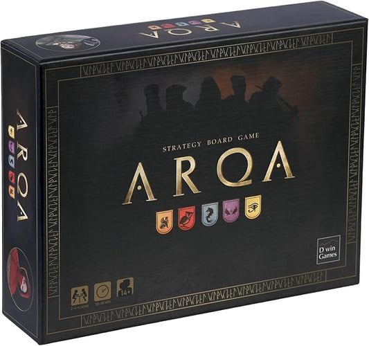 ARQAs Historical Strategy Board Game, Epic Diplomacy Game for Adults, Teens, Chronicling Expanding Adventure Events, Witness Unforgettable Family Night Journey with ARQAs Classic Game for 2-4 Players