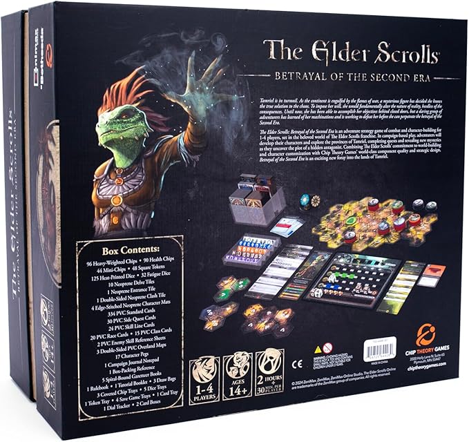The Elder Scrolls: Betrayal of The Second Era - Tabletop RPG with Combat and Character Development