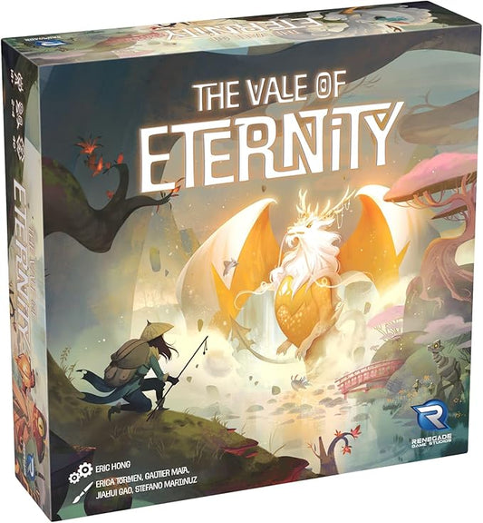 Renegade Game Studios: The Vale of Eternity - Drafting & Set Collection Card Game, Tame & Hunt Fantastical Monsters & Creatures, Ages 14+, 2-4 Players