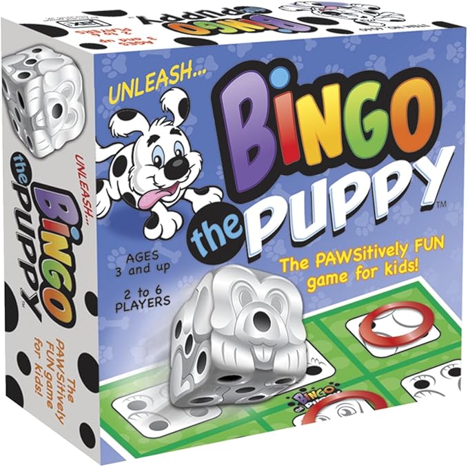 Jax Bingo The Puppy Board Game Multi, 5"