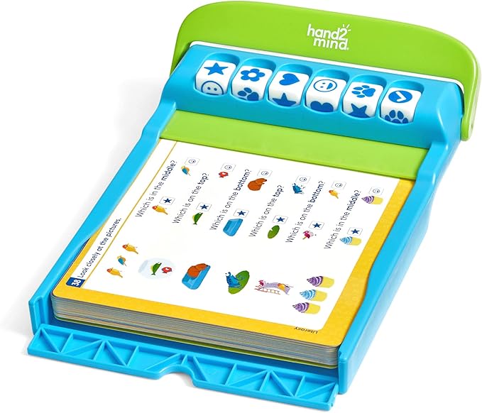 hand2mind ConfiDice! Kindergarten Prep, Learning Games for Toddlers, Math and Reading Activities