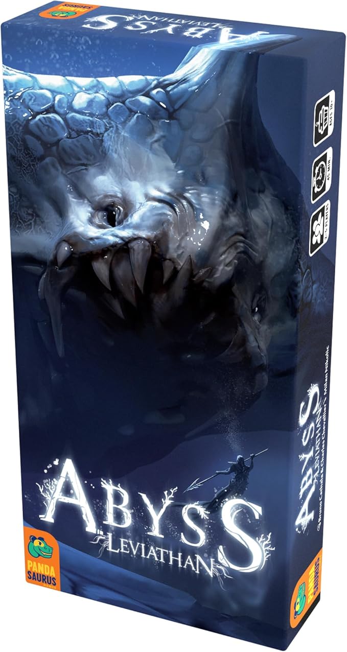 Abyss Leviathan Board Game Expansion - Adds Sea Monster Battles, Border and New Lords, Strategy Game for Kids & Adults, Ages 14+, 2-5 Players, 30-60 Minute Playtime, Made by Pandasaurus Games