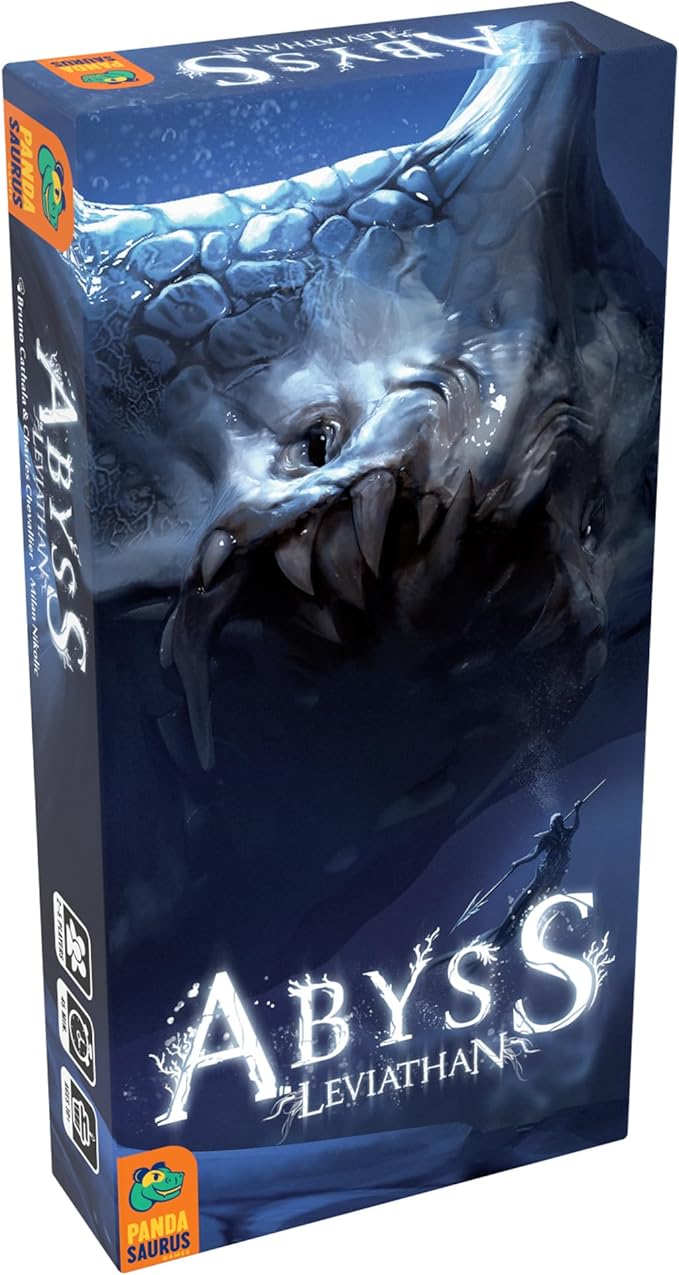 Abyss Leviathan Board Game Expansion - Adds Sea Monster Battles, Border and New Lords, Strategy Game for Kids & Adults, Ages 14+, 2-5 Players, 30-60 Minute Playtime, Made by Pandasaurus Games