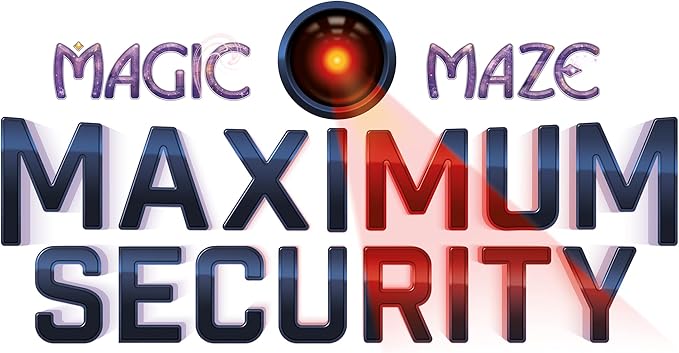 Magic Maze: Maximum Security, Strategy Board Game, Customize Your Magic Maze Experience, For 1 to 8 Players, Ages 8 and up