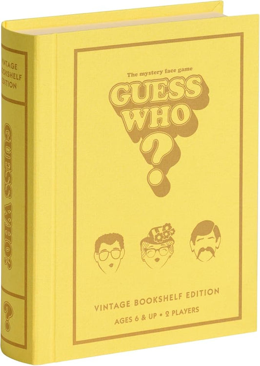 WS Game Company Guess Who? Vintage Bookshelf Edition