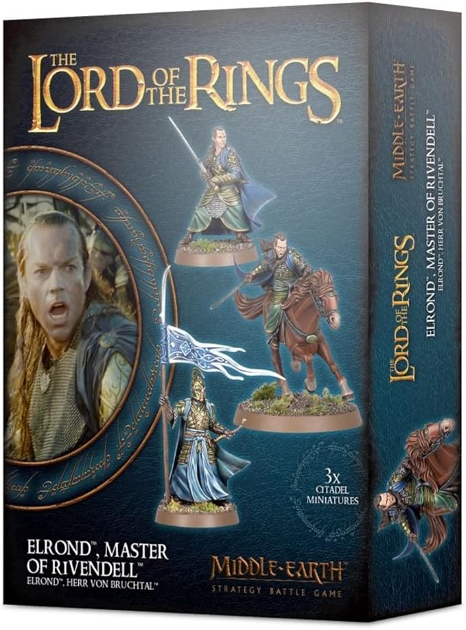 The Lord of The Rings - Elrond, Master of Rivendell - Middle-Earth Strategy Battle Game