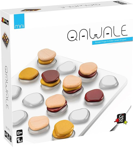 Qawale Mini| Travel Friendly Strategy Game | Fun for Family Game Night | Ages 8+ | 2 Players | 15 Minutes