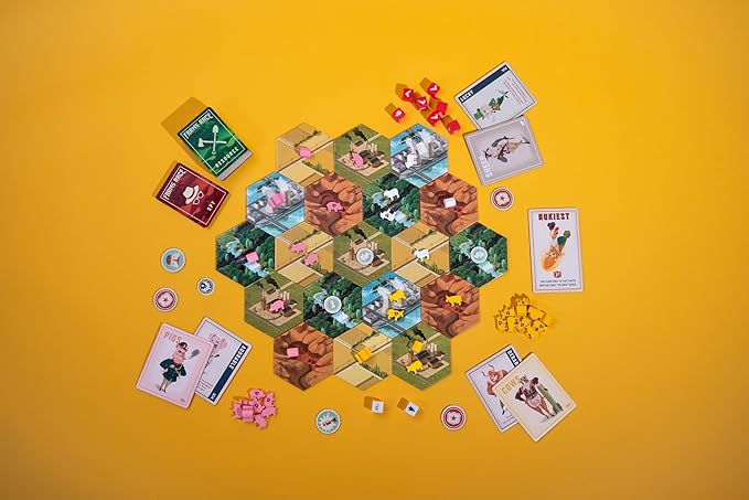 Game - Nuke Your Friends. 1-2 Hour Strategy Board Game for Adults and Family. 2-4 Players. Ages 14+. (Standard Edition)