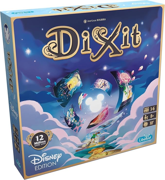 Dixit Disney Edition Storytelling Board Game - Fun Family Game Night, Creative Play for Ages 8+, 3-6 Players, 30 Minute Playtime by Libellud