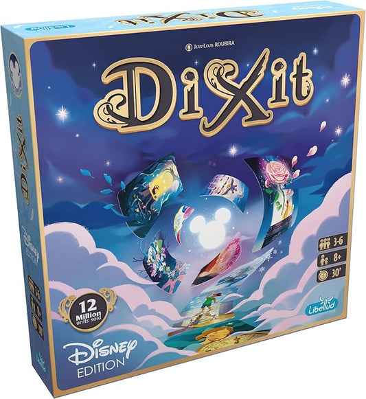 Dixit Disney Edition Storytelling Board Game - Fun Family Game Night, Creative Play for Ages 8+, 3-6 Players, 30 Minute Playtime by Libellud