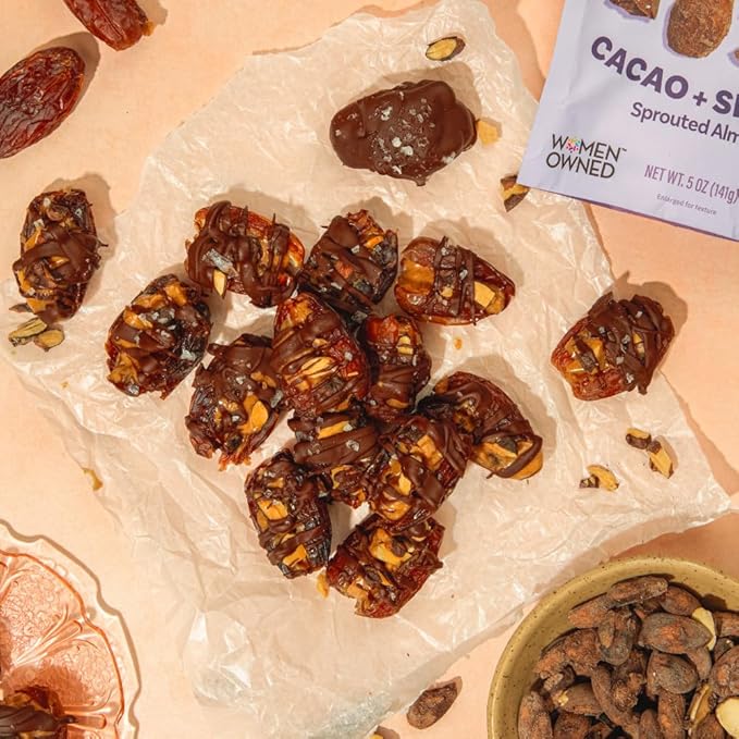 Daily Crunch, Zero Seed Oils, Gluten Free, 4oz (2 Pack, Cacao and Sea Salt)