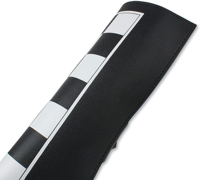 Andux Rollable Chess Board Game PU Portable Chess Set PGSLQ-01 (Black-Chess)