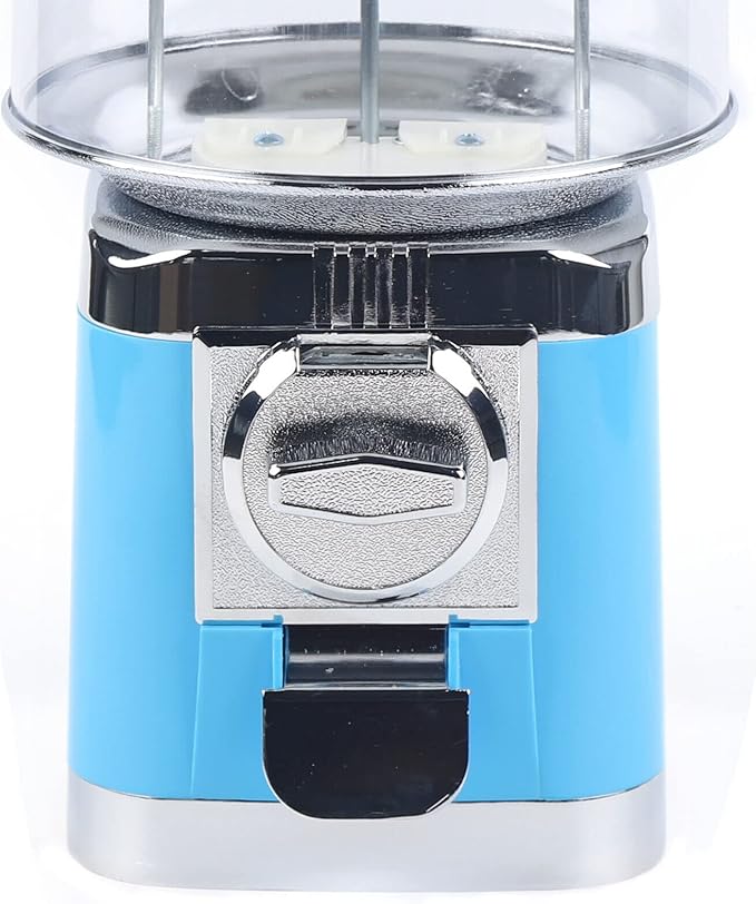 PanDair Gumball Vending Machine Child Toy Candy Machine, Capsules, Bouncy Balls Dispensers US Stock (Blue)