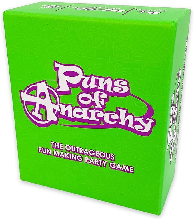 Puns of Anarchy - The Outrageous Pun-Making Game - No Bands, Movies, or Famous Things are Safe from Becoming Hilarious Wordplay Game for Creative People