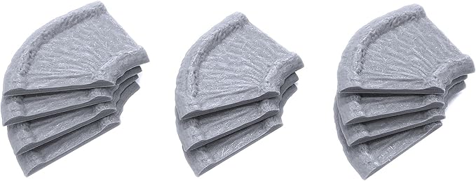 Modular Waterways, 3D Printed Tabletop RPG Scenery and Wargame Terrain for 28mm Miniatures